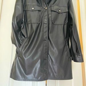 🖤✨ OVERSIZED LEATHER BLAZER 🖤✨ SIZE M